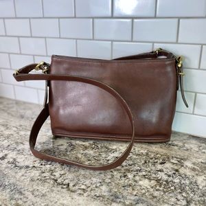 Vintage Coach Brown Equestrian Bag 9802